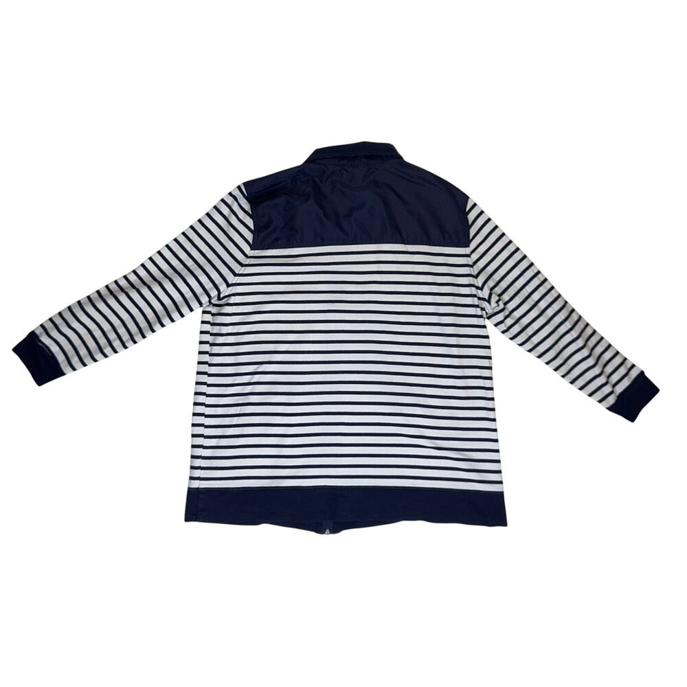 Ralph Lauren Active LRL Jacket XL Navy White Stripe Nautical Coastal Sailor 1X - Picture 2 of 14